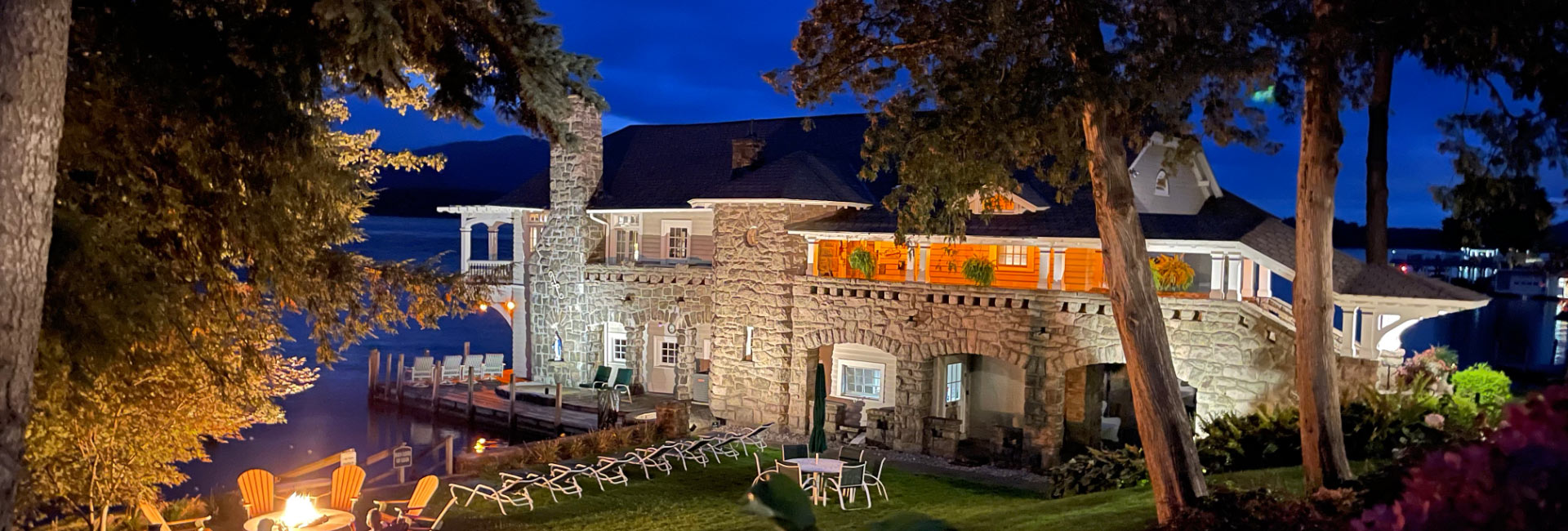 Night at Boathouse Waterfront Lodging